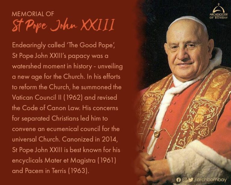 10-11 St Pope John XXIII – St. Pius X Church