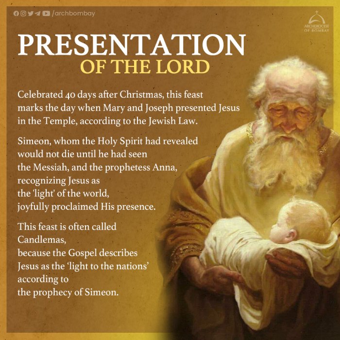 what does presentation of the lord mean