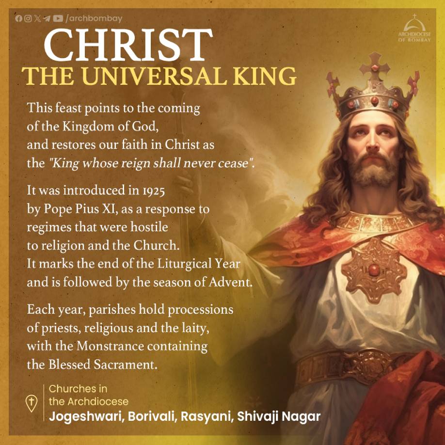 11-20 Christ the Universal King – St. Pius X Church